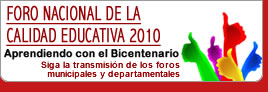 Foro Educativo Nacional