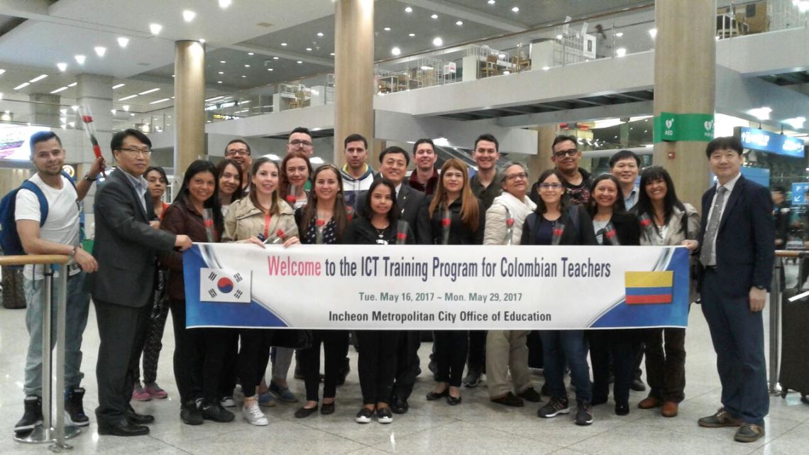 Los 18 docentes colombianos ya disfrutan del 'ICT Training for Colombian Teachers-Corea 2017