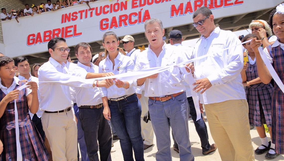 Gobierno Nacional entrega moderno megacolegio a comunidad periférica de Cartagena