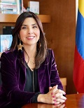Ministra María Victoria Angulo González