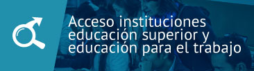 Banner para acceder a Instituciones de Educación para el Trabajo y Secretarías de Educación