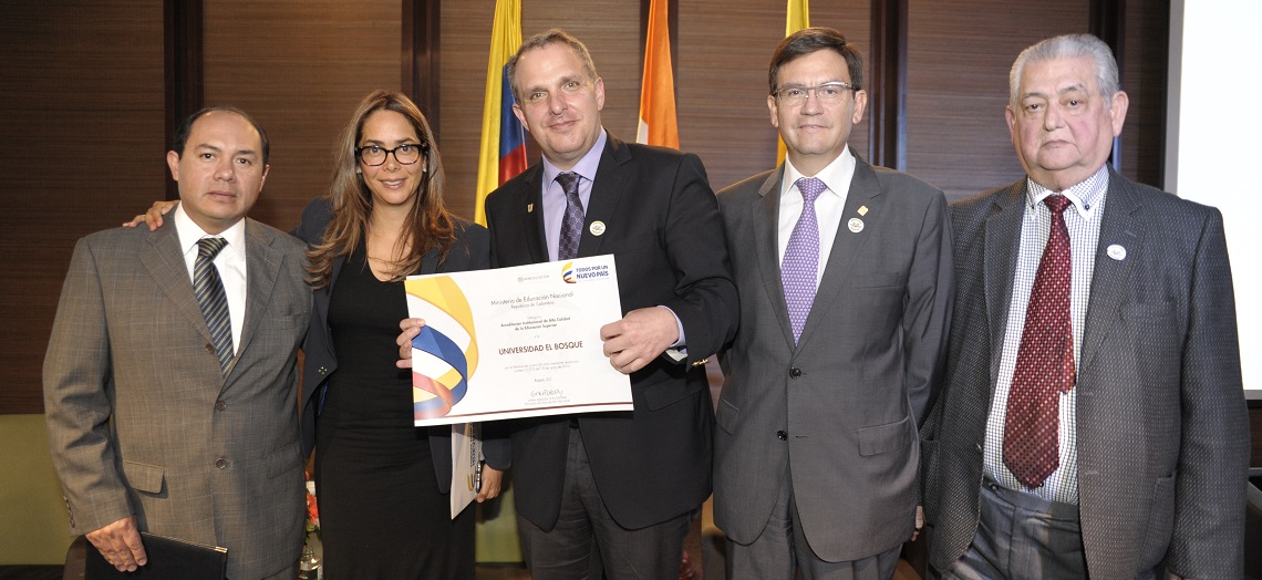 Universidad El Bosque recibe Acreditación Institucional de Alta Calidad Universidad El Bosque recibe Acreditación Institucional de Alta Calidad