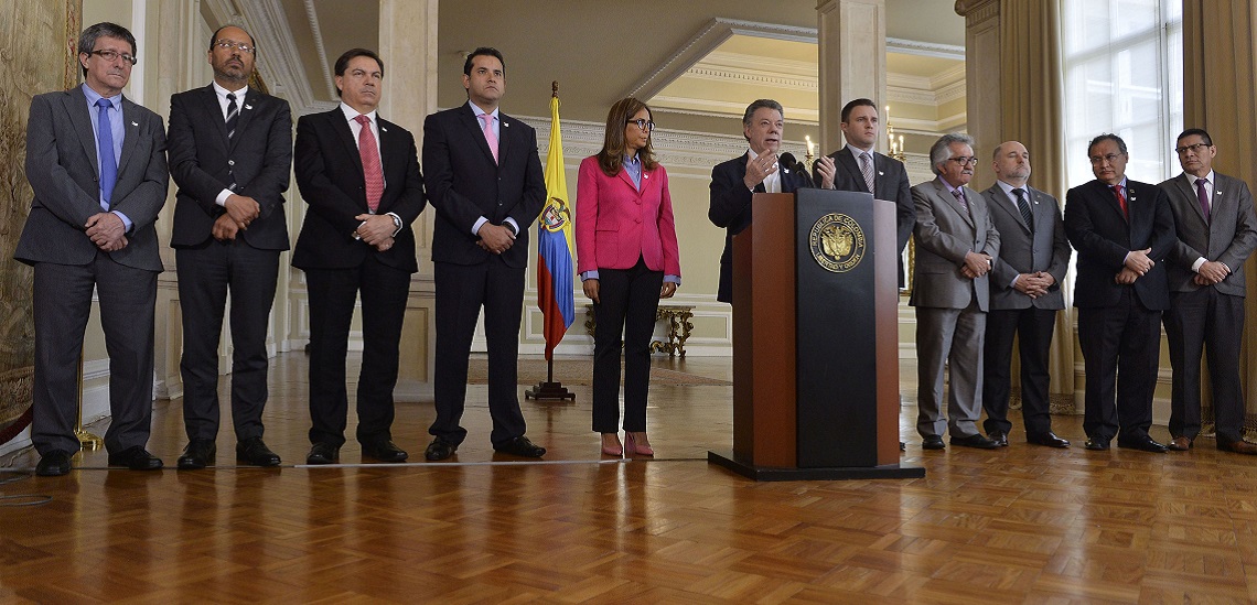 Presidente Santos y Ministra Parody lanzan 'Universidades de Paz
