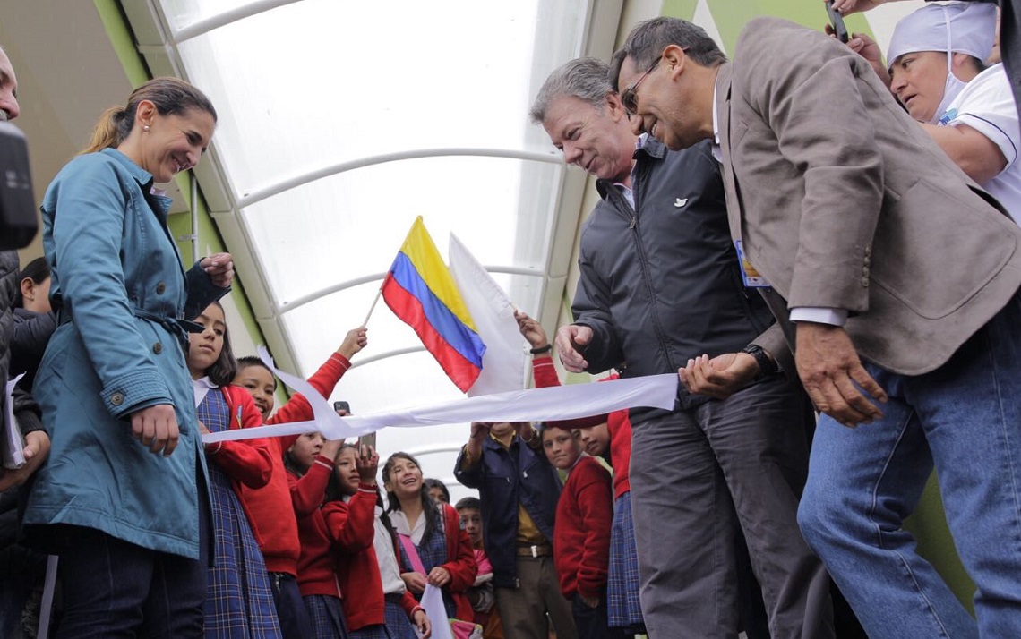 Gobierno nacional entrega infraestructura educativa para ni�os y j�venes de Pasto