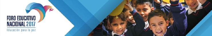 logo foro educativo nacional 2017 - niños de colegios logo foro educativo nacional 2017 - niños de colegios