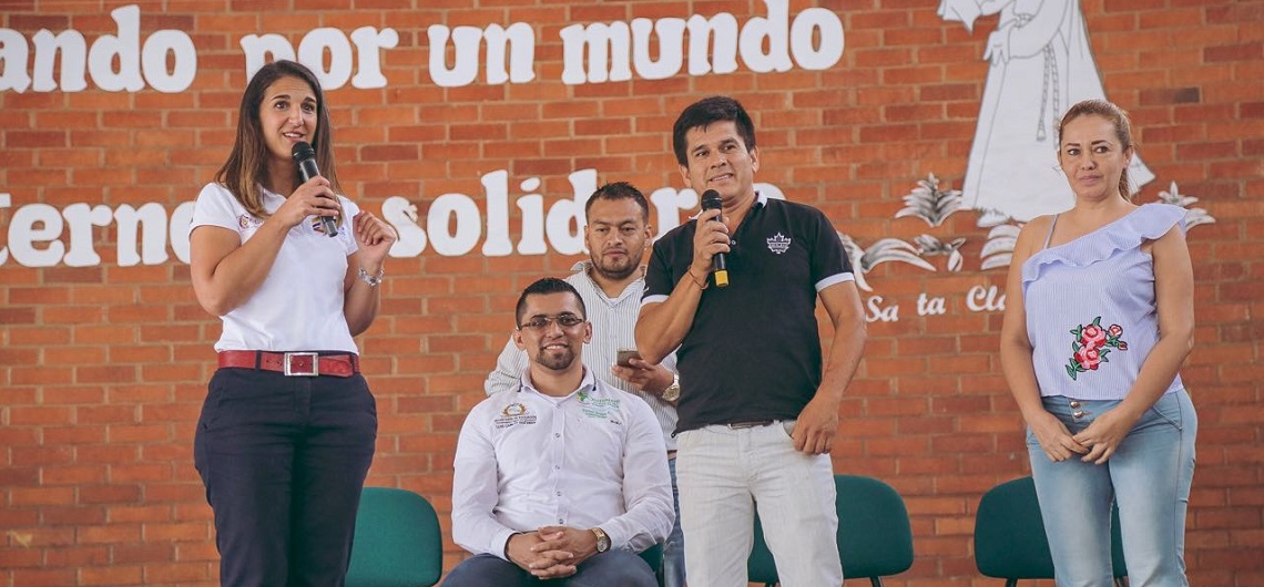 Ministra Giha dio bienvenida a ‘pilos’ de Mocoa