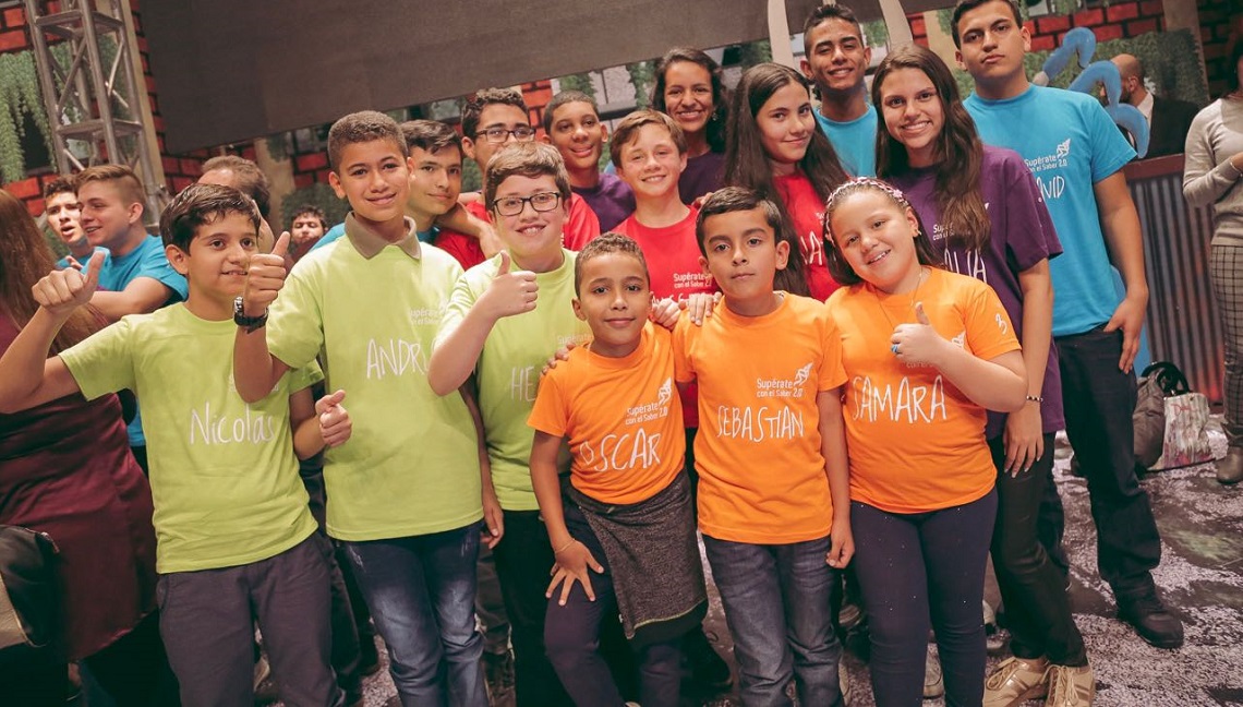 15 niñso y jóvenes de 3°, 5°, 7°, 9° y 11° fueron los ganadores de esta versión de Supérate con el Saber.