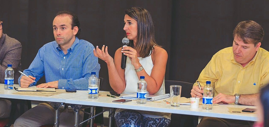 Ministra Giha se reunió con empresarios del Valle del Cauca