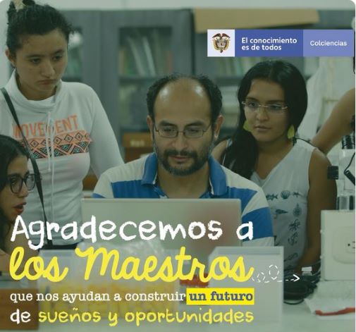 Mensaje de Colciencias Mensaje de Colciencias