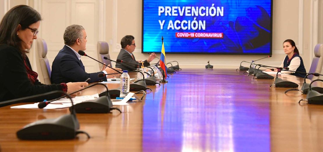 Foto del Presidente Duque y Equipo de Trabajo Foto del Presidente Duque y Equipo de Trabajo