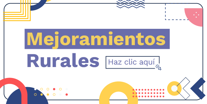 Imagen que enlaza a el sitio de las obras de mejoramiento en colegios rurales que adelanta el FFIE