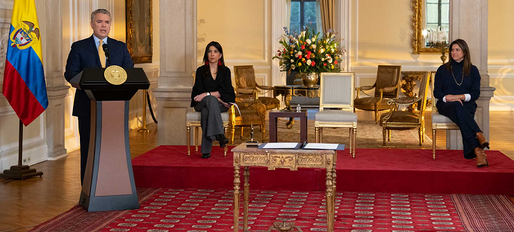 El presidente Iván Duque sanciona Ley que define lineamientos para ...
