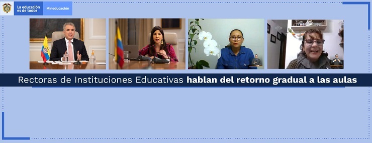 banner nota rectores con fotos presidente duque, ministra angulo y rectoras banner nota rectores con fotos presidente duque, ministra angulo y rectoras