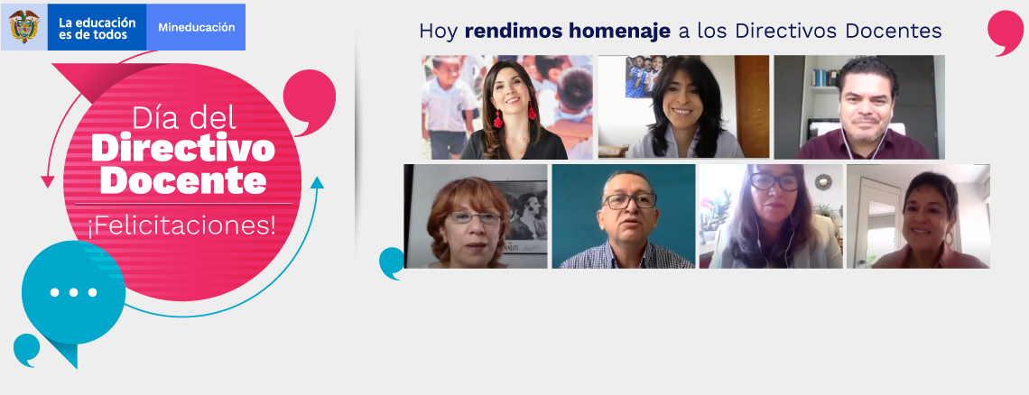 Banner evento virtual Dia Directivo Docente Banner evento virtual Dia Directivo Docente