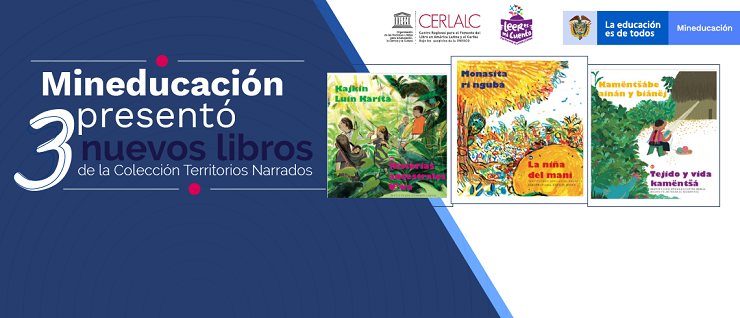 Imagen con portadas de los libros de Territorios Narrados Imagen con portadas de los libros de Territorios Narrados