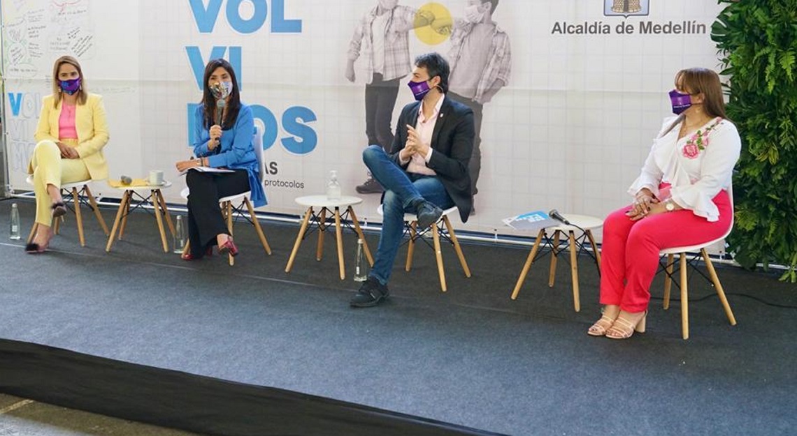 A la fecha en Medellín 330 instituciones educativas ya tienen procesos de alternancia, 112 de ellas son públicas.