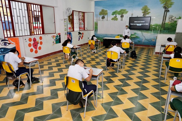 La titular de la cartera Educativa destacó el trabajo conjunto que adelanta el Ministerio con las Administraciones municipales y departamentales. La titular de la cartera Educativa destacó el trabajo conjunto que adelanta el Ministerio con las Administraciones municipales y departamentales.