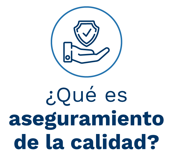 ¿Qué es aseguramiento de la calidad? Icono de acceso a ¿Qué es aseguramiento de la calidad?