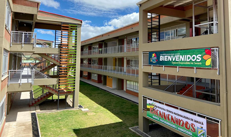 Institución Educativa Técnica Nacionalizada de Samacá, en Boyacá