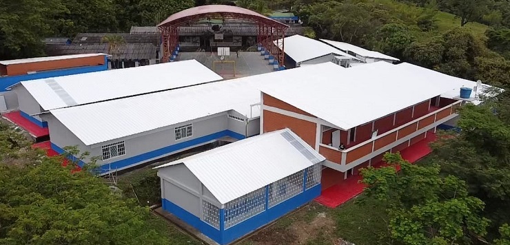 El proyecto incluyó la intervención de 1.250 metros cuadrados. El proyecto incluyó la intervención de 1.250 metros cuadrados.