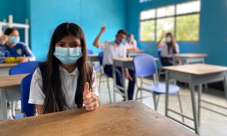 Gracias a estas obras los estudiantes y la comunidad educativa en general contarán con espacios adecuados para el retorno a la presencialidad en alternancia.