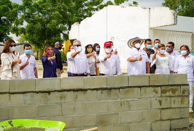 La infraestructura educativa de 11.700 metros cuadrados hace parte de los proyectos priorizados por el Gobierno Nacional en el Gran Pacto del Golfo de Morrosquillo.