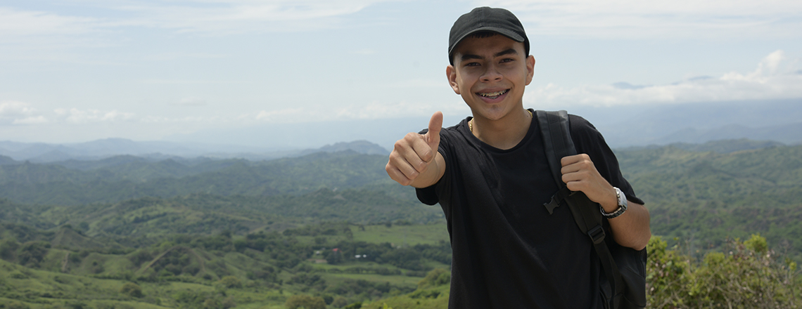 Estudiante de Educación Superior del programa Generación E