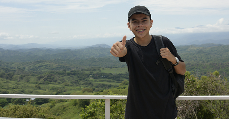 Estudiante de Educación Superior del programa Generación E