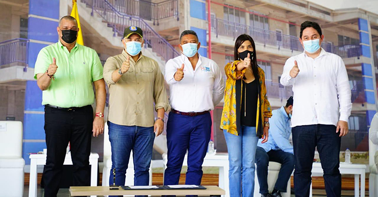 Firma acuerdo matrícula cero en La Guajira Firma acuerdo matrícula cero en La Guajira