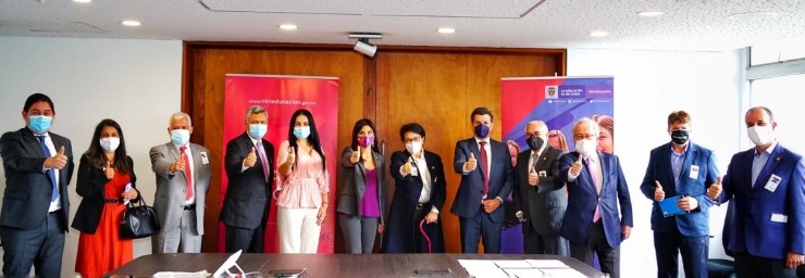 jóvenes se benefician con el Acuerdo de Matrícula Cero firmado hoy entre el Gobierno Nacional y 8 Instituciones de Educación Superior Pública de Bogotá y Boyacá
