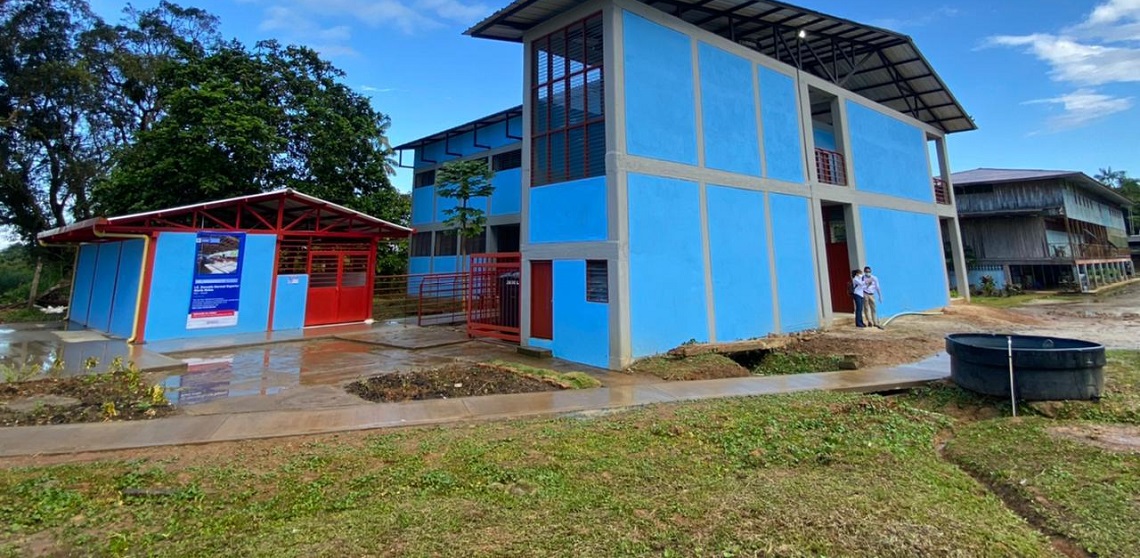 Esta es la cuarta obra de renovación finalizada en una residencia escolar rural en el país.