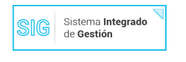 Enlace al Sistema Integrado de Gestión Enlace al Sistema Integrado de Gestión