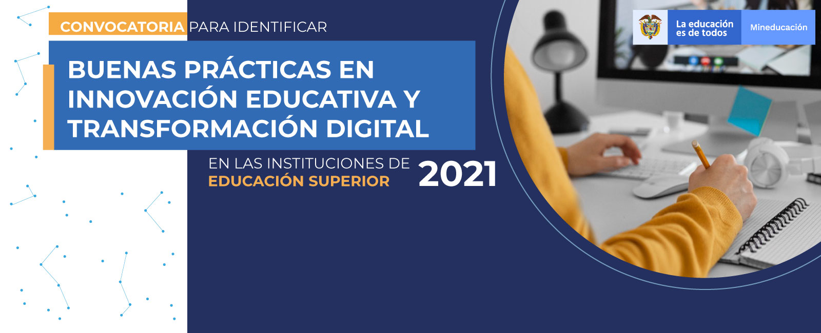 Banner convocatoria buenas practicas Co-Lab