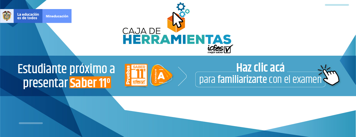 Banner caja de herramientas Icfes