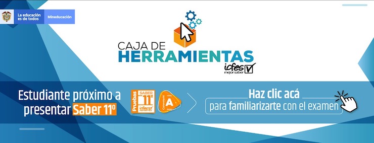 Banner caja de herramientas Icfes