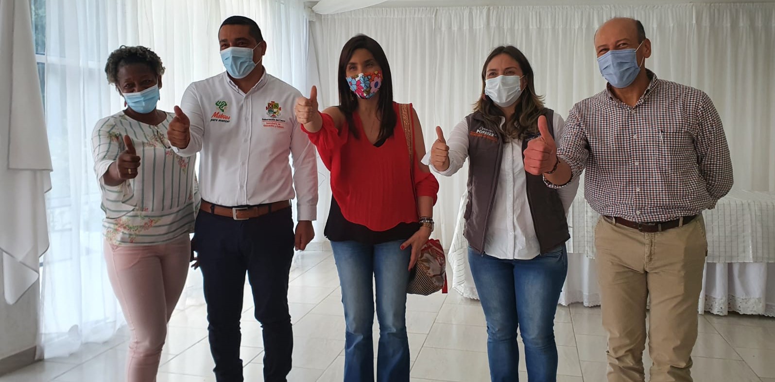 Que desde el Gobierno nacional estamos trabajando por garantizar las condiciones que permitan avanzar en este propósito.