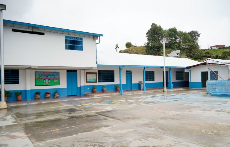 obra de mejoramiento en Gómez Plata, Antioquia