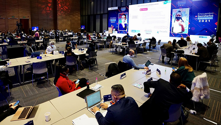 Encuentro Nacional de Secretarios de Educación 2021. Encuentro Nacional de Secretarios de Educación 2021.