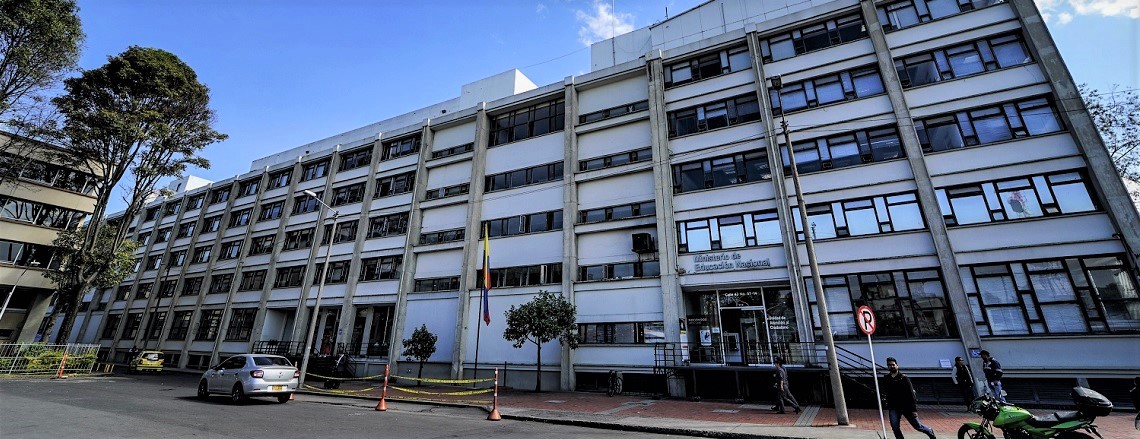 Fachada Ministerio de Educación Nacional, Bogotá, Colombia
