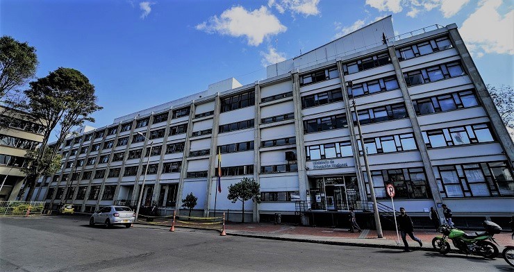 Fachada Ministerio de Educación Nacional, Bogotá, Colombia