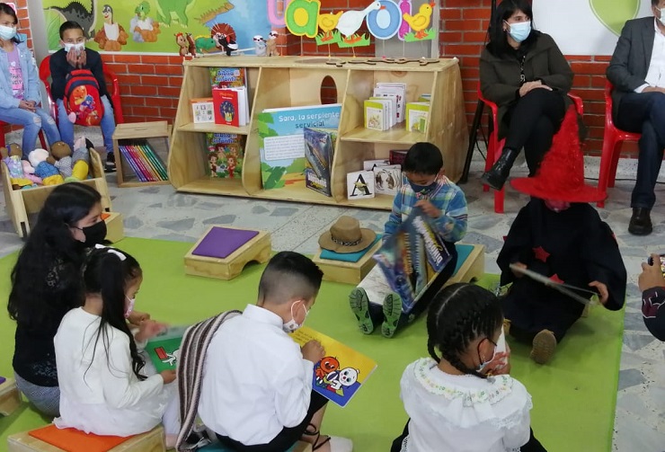 Con encuentro de docentes y apertura de la sala de lectura se vivió la Expedición de Experiencias en Educación Inicial en Ipiales