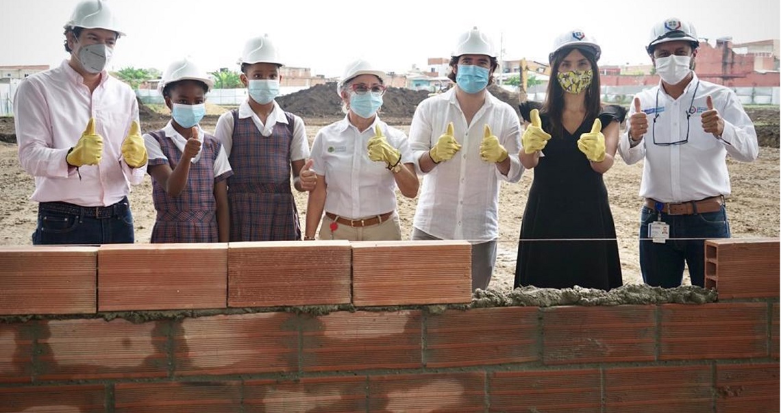 Con una intervención de 6.075 m², la Institución Educativa Villas de Aranjuez contará con bloques que albergarán 26 aulas.