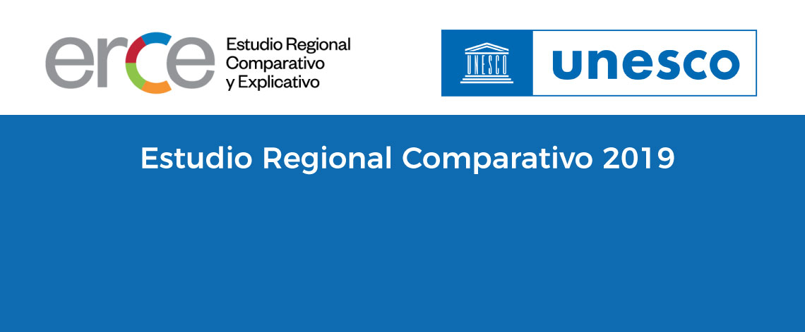 Banner que indica que Estudio ERCE 2019 sitúa a Colombia por encima del promedio regional en logros de aprendizaje