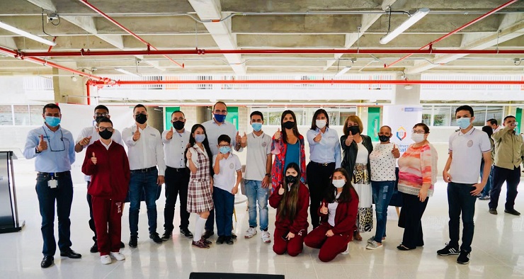 Más de 2.420 estudiantes se benefician con la entrega de tres colegios nuevos o ampliados en Antioquia - Ministerio de Educación Nacional de Colombia