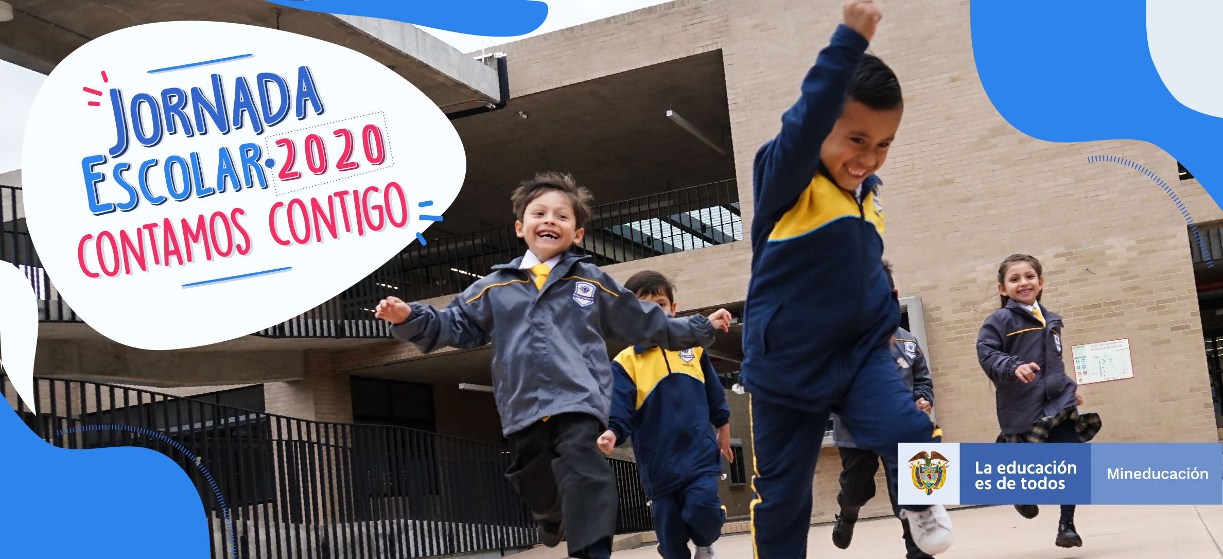 Banner relacionado con el inicio de la jornada escolar de 2020 Banner relacionado con el inicio de la jornada escolar de 2020
