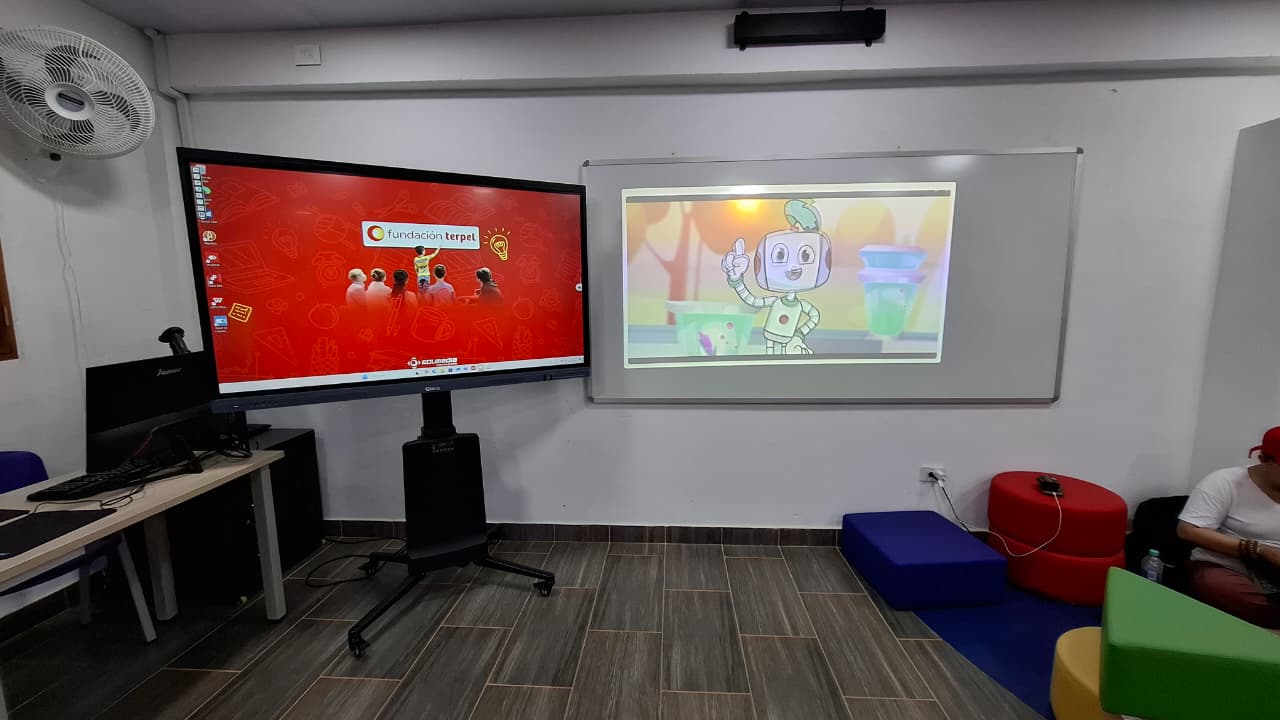 Aulas interactivas Fundación Terpel