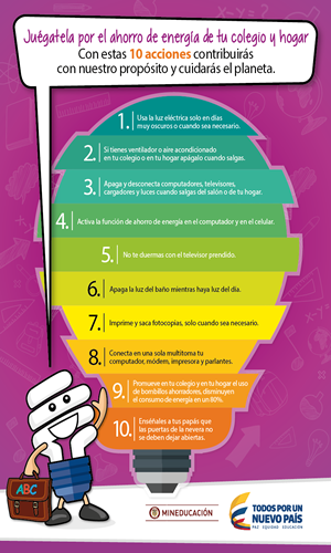 Ministerio de Educación lanza concursos para ahorrar energía