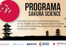 Jóvenes y docentes de Colombia viajarán a Japón para explorar la ciencia del país asiático