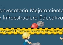 El Ministerio lanzó la convocatoria para el mejoramiento de la infraestructura educativa ‘Manos a la escuela II’, que financiará proyectos de infraestructura educativa en zonas rurales