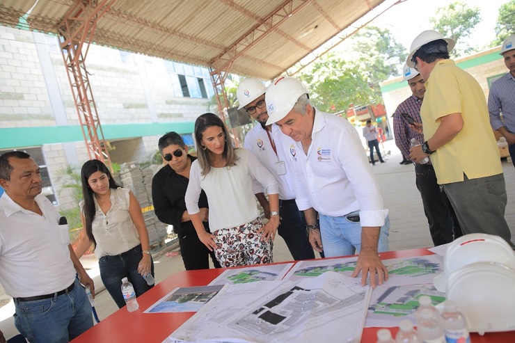 Actualmente se ejecutan 47 proyectos de infraestructura educativa, de los cuales 19 se ubican en Barranquilla, 1 en Soledad, 1 en Malambo y 26 en otras zonas del departamento.